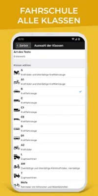 iFahrschulTheorie Führerschein android App screenshot 1